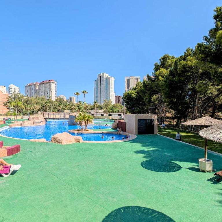 Apartamento con piscina de verano e invierno - Apartamento de 2 dormitorios con vistas a la piscina - 22