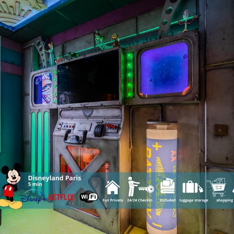 Magic BNB Serris, 6pers, 5min Disneyland - Appartement Standard - 56