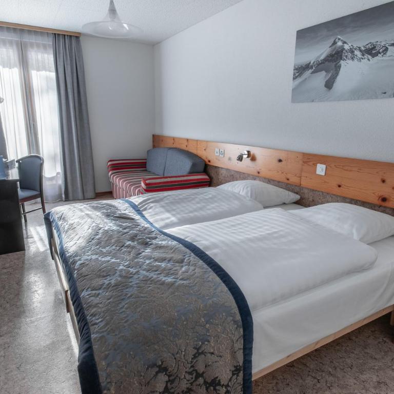Hôtel Les Sources - Doppelzimmer mit Balkon - 2