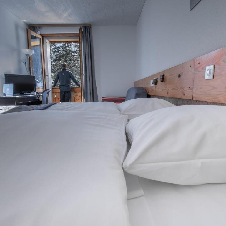 Hôtel Les Sources - Doppelzimmer mit Balkon - 3