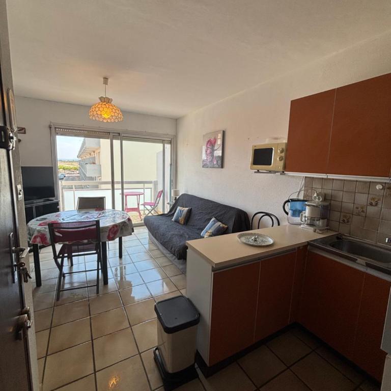 T2 traversant, 2 balcons, 4 pers, proche plage - Appartement 1 Chambre - 2