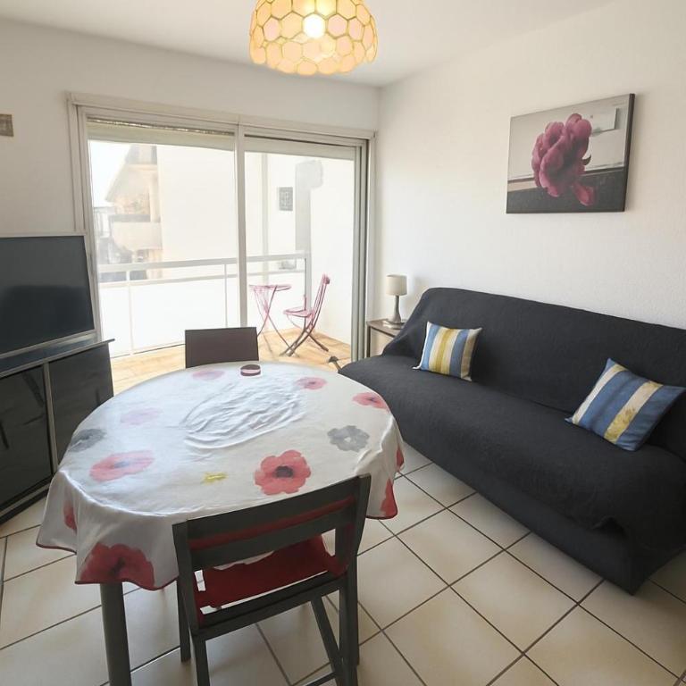 T2 traversant, 2 balcons, 4 pers, proche plage - Appartement 1 Chambre - 3