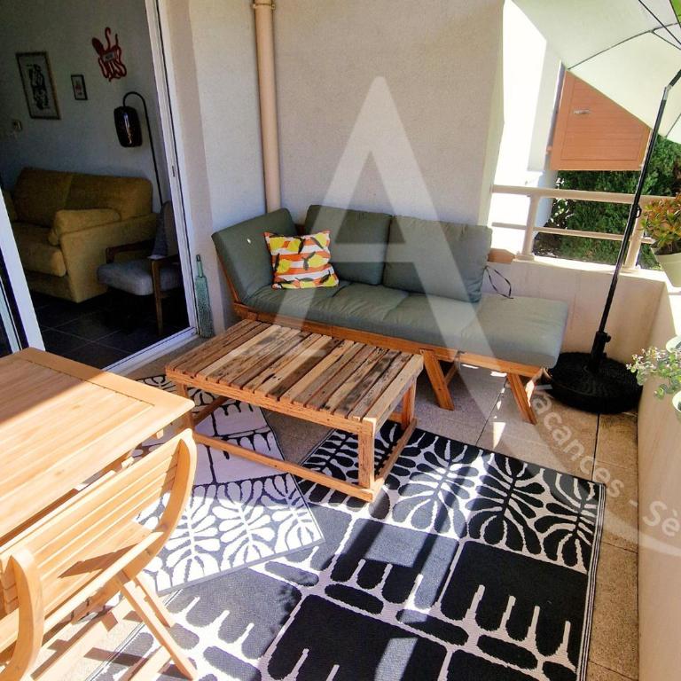 T2 moderne avec terrasse, WiFi et place de parking - Apartment - Erdgeschoss - 6