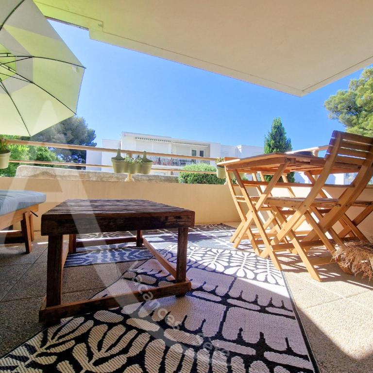 T2 moderne avec terrasse, WiFi et place de parking - Apartment - Erdgeschoss - 9
