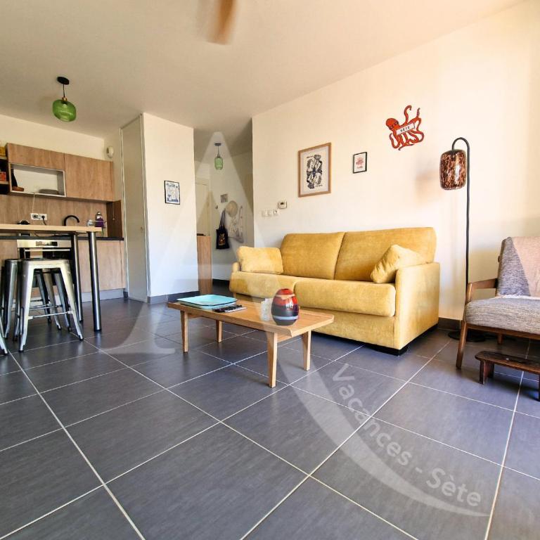 T2 moderne avec terrasse, WiFi et place de parking - Apartment - Erdgeschoss - 2