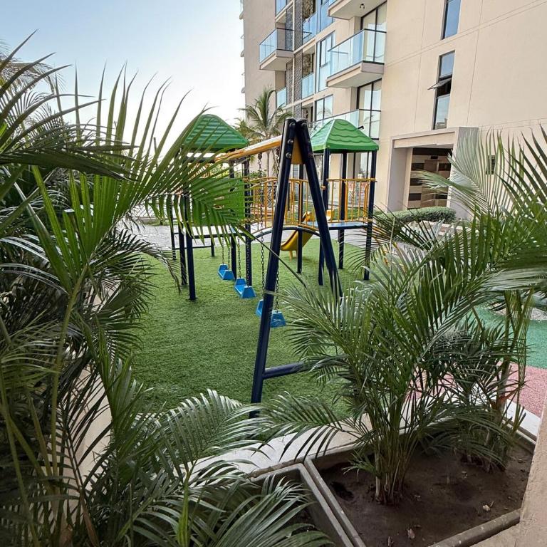 Lujoso Apto con Espectacular vista al Mar AC WiFi a 8 min aeropuerto Playa Bello Horizonte - Apartamento de 1 dormitorio - 37