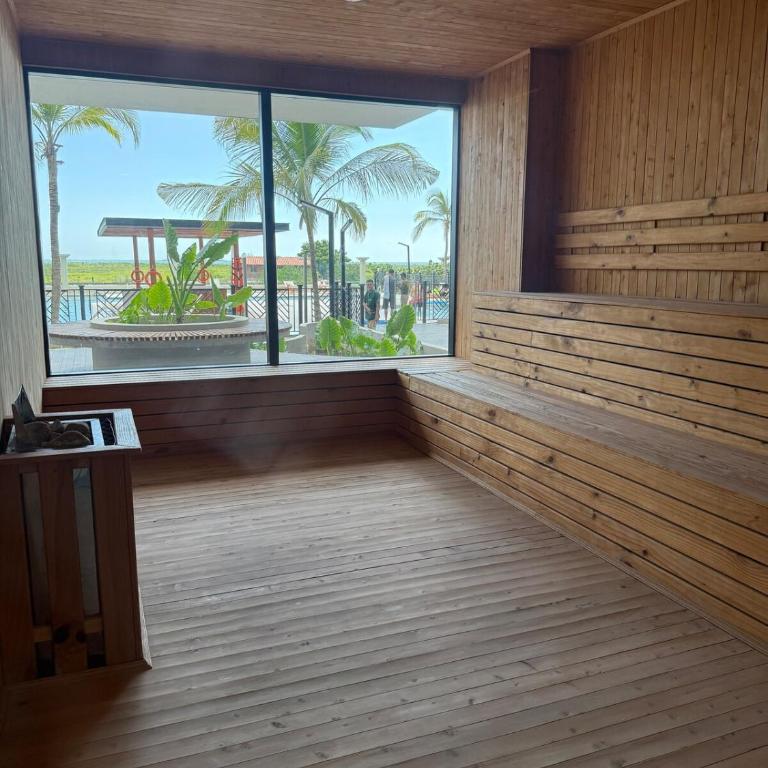 Lujoso Apto con Espectacular vista al Mar AC WiFi a 8 min aeropuerto Playa Bello Horizonte - Apartamento de 1 dormitorio - 55