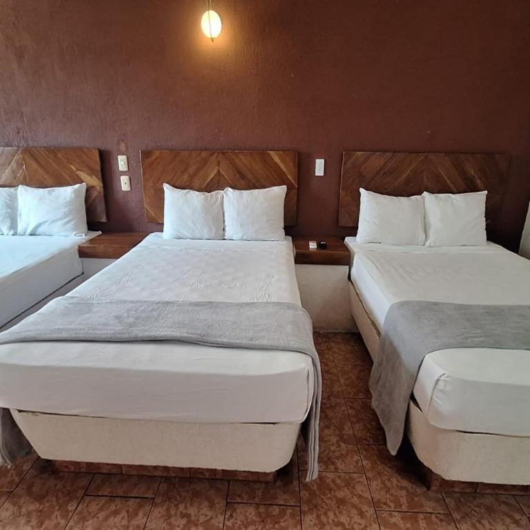 Capital O Hotel Rolovi Cancún - Standard Three beds - 8