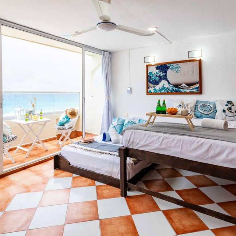 Casa a pie de playa, Acceso Directo, Piscina, AC - Villa - 56