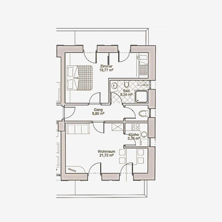 Villa Maier B&B & Apartments - Apartment with Garden View - 1