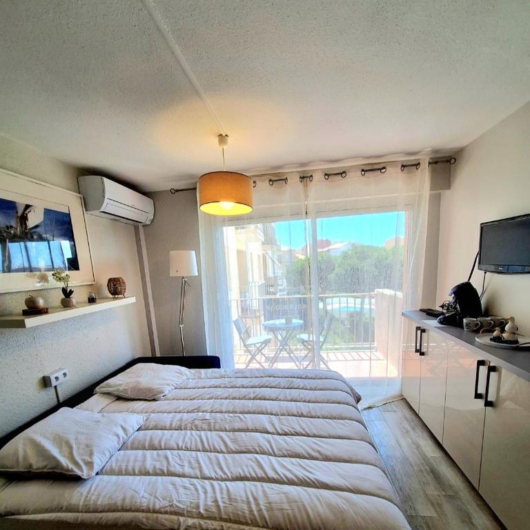 joli appartement pour 4 personnes dans résidence avec piscine, situé impasse du globe au Cap d'Agde - Apartment mit 1 Schlafzimmer - 14