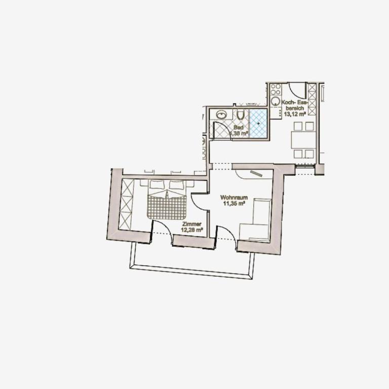 Villa Maier B&B & Apartments - Apartment with Mountain View - 3