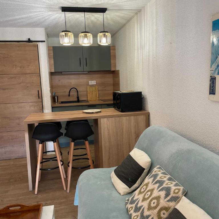 Appartement Studio cabine Saint Lary - Apartment mit 1 Schlafzimmer - 3