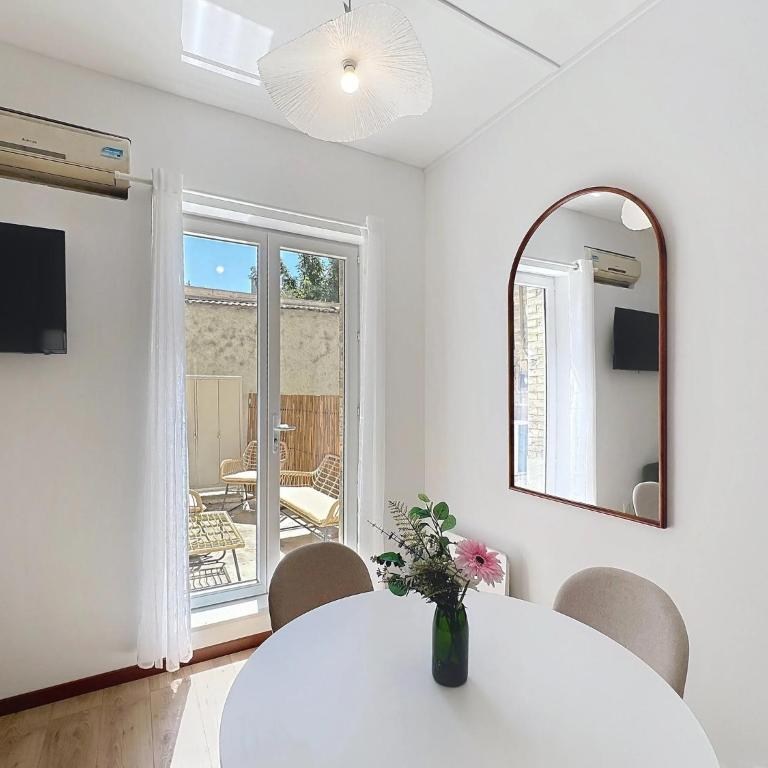 Le Noa - Appartement 2 Chambres - Terrasse - Climatisation - Reims - Apartamento de 2 dormitorios - 9