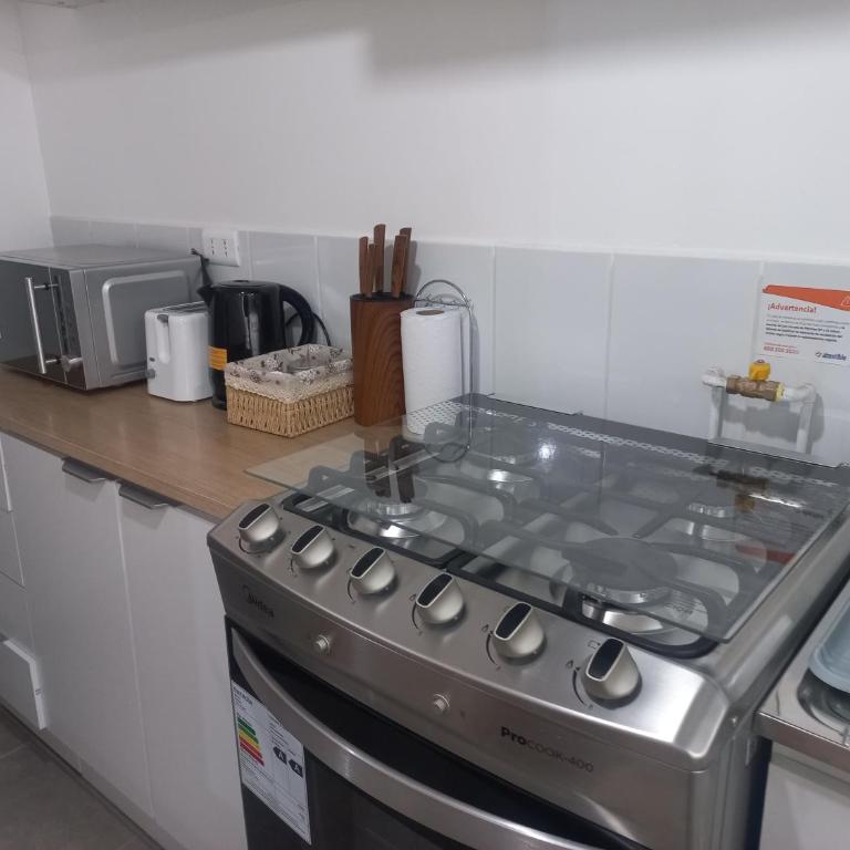Departamento primer piso a 5 minutos del centro con estacionamiento - Two-Room Apartment - 7