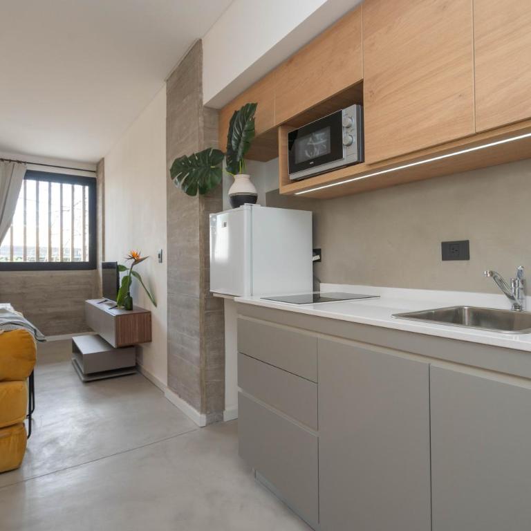 Monoambiente - Diseño - Cowork - Pileta - Apartamento de 1 dormitorio - 6