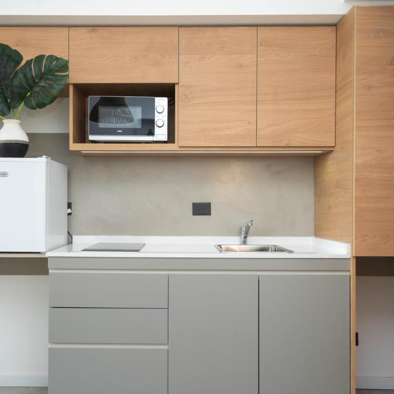 Monoambiente - Diseño - Cowork - Pileta - Apartamento de 1 dormitorio - 14