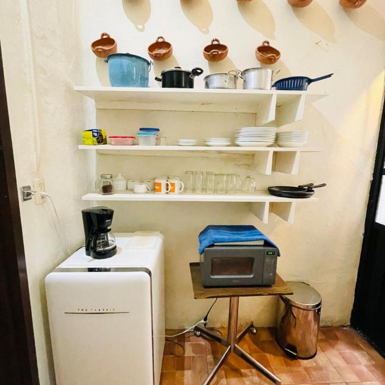 Departamento #6 frente al Zócalo de Puebla en casona del siglo XVI - Apartamento de 2 dormitorios - 13