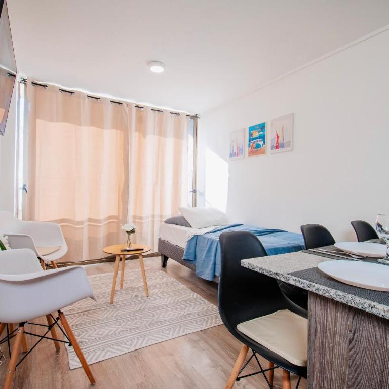 Loica Host - Departamentos amoblados a pasos del metro - Apartamento de 2 dormitorios - 1