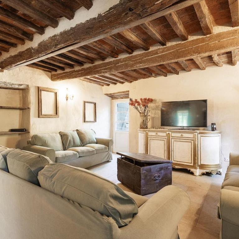 Borgo sulla Visona 7 camere piscina Lucca Toscana - Casa con 7 Camere da Letto - 12