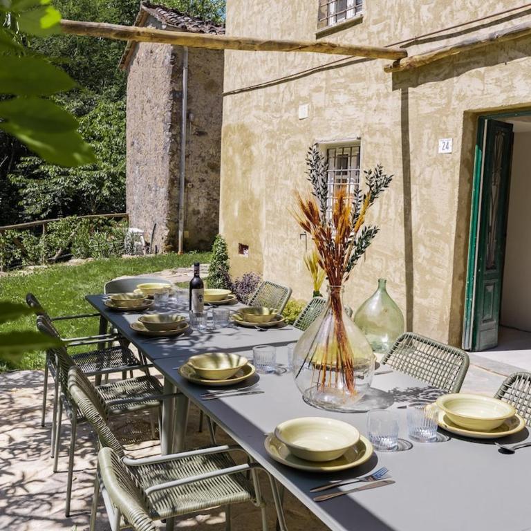 Borgo sulla Visona 7 camere piscina Lucca Toscana - Casa con 7 Camere da Letto - 21