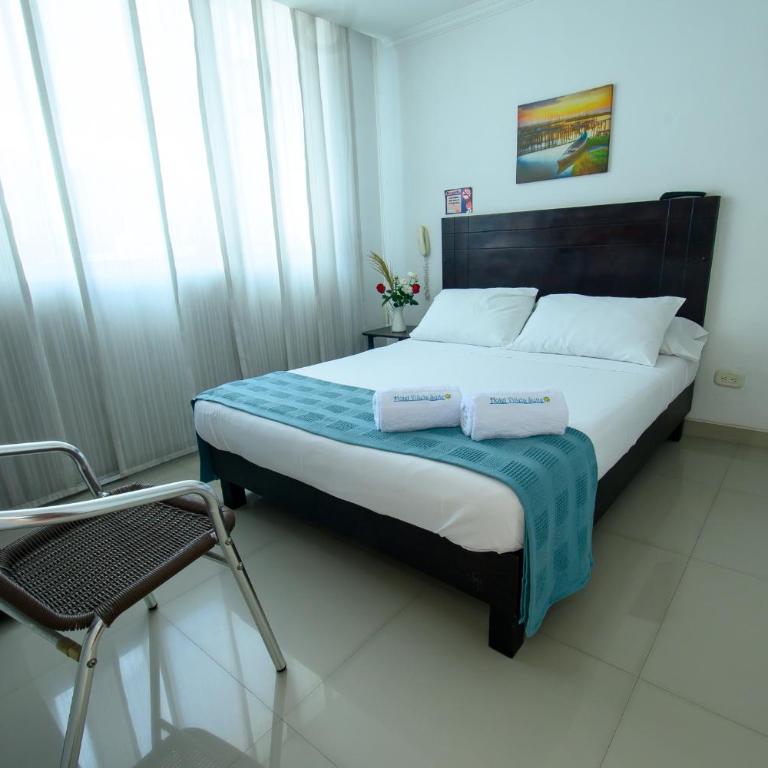 Hotel Villeta Suite SPA - Habitación Doble con baño privado - 6