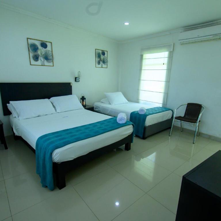 Hotel Villeta Suite SPA - Habitación Doble Deluxe - 2 camas - 2