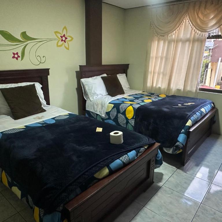 Hotel Casa Santa Lucía - Habitación Doble - 2 camas - 1