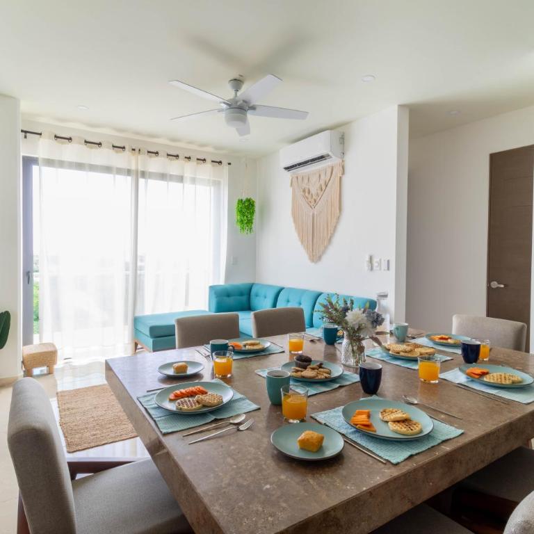 Casa Kaan Ha, PH de lujo con piscina privada - Three-Bedroom Premium Apartment - 36