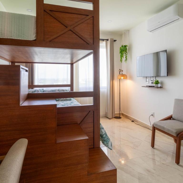 Casa Kaan Ha, PH de lujo con piscina privada - Three-Bedroom Premium Apartment - 21