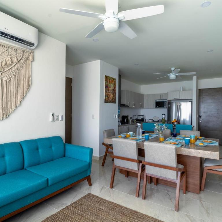 Casa Kaan Ha, PH de lujo con piscina privada - Three-Bedroom Premium Apartment - 20