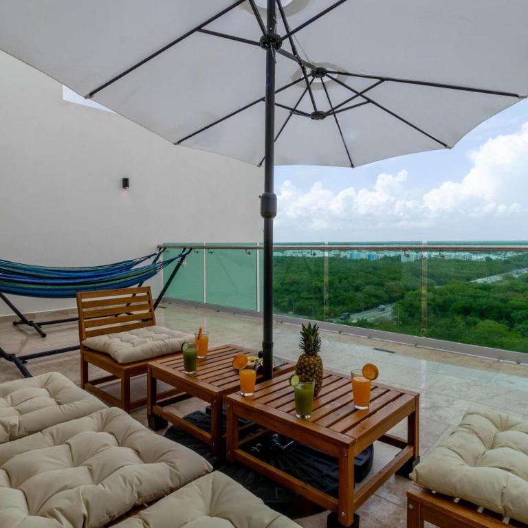 Casa Kaan Ha, PH de lujo con piscina privada - Three-Bedroom Premium Apartment - 27