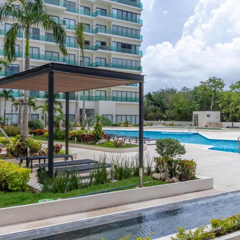 Casa Kaan Ha, PH de lujo con piscina privada - Three-Bedroom Premium Apartment - 47