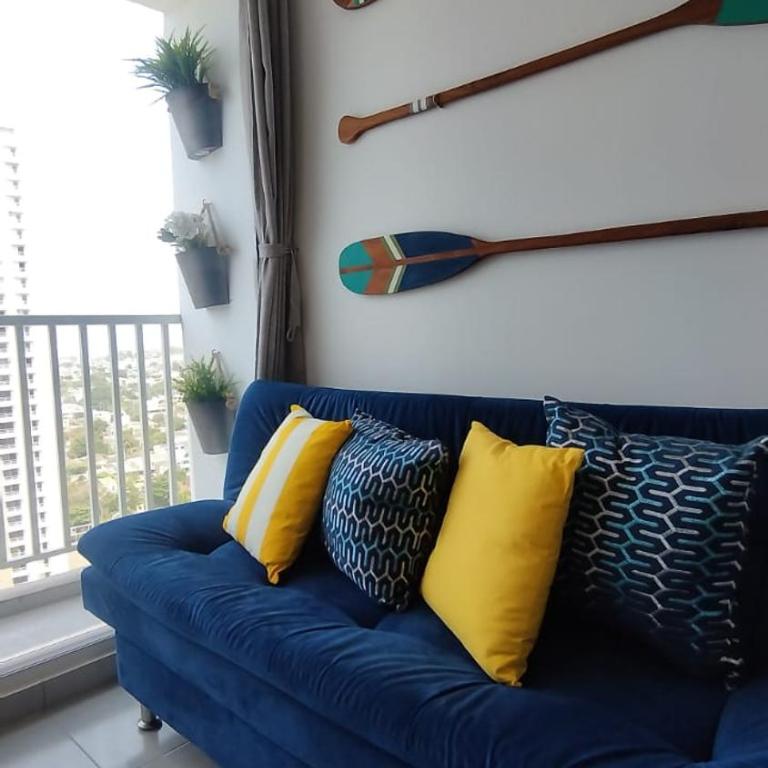 Affordable, family, excellent wifi a 5 minutos del centro histórico de Cartagena - Apartamento de 2 dormitorios con vistas a la ciudad - 10