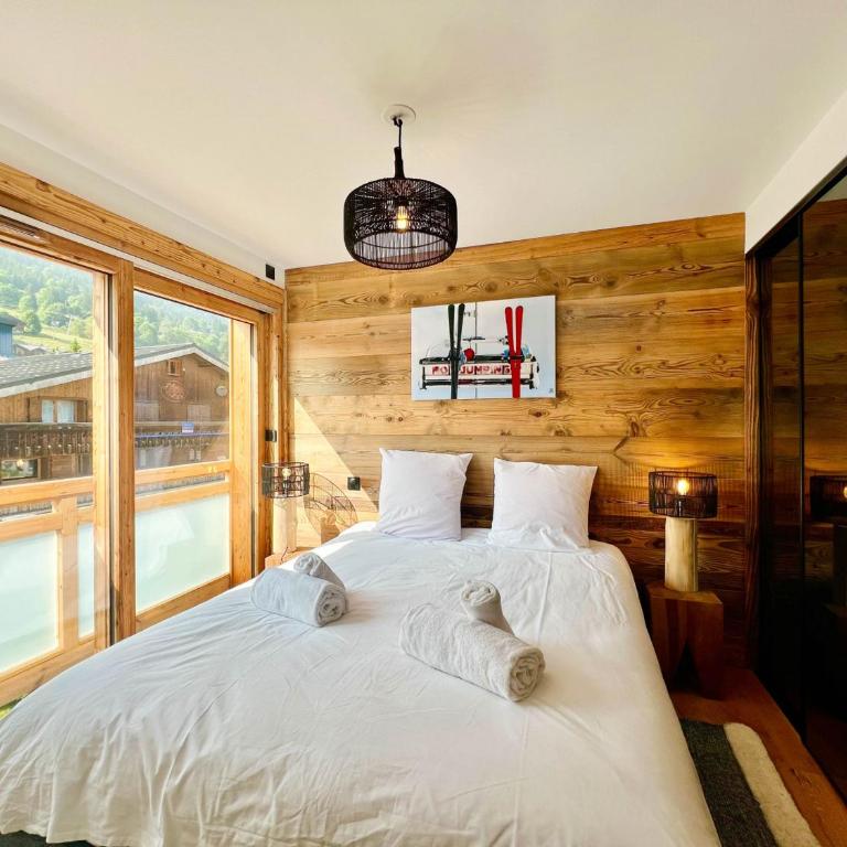 Confort familial aux Gets, 3 chambres, 9 pers, Wi-Fi, parking - FR-1-671-297 - Appartement - 3