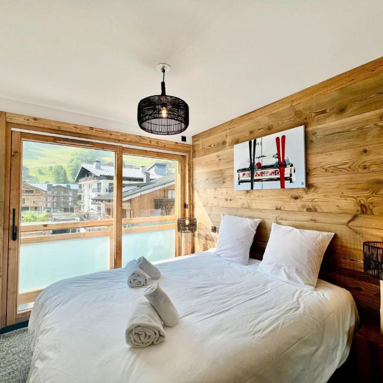 Confort familial aux Gets, 3 chambres, 9 pers, Wi-Fi, parking - FR-1-671-297 - Appartement - 14