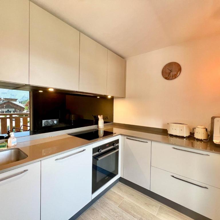 Confort familial aux Gets, 3 chambres, 9 pers, Wi-Fi, parking - FR-1-671-297 - Appartement - 22