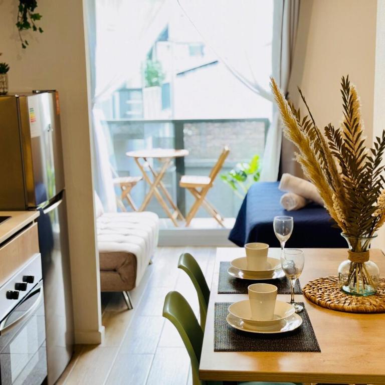El mejor lugar - Gratis Estacionamiento - WiFi - One-Bedroom Apartment - 3