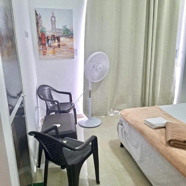 Perla del río habitaciones - Habitación Doble Estándar con ventilador - 6