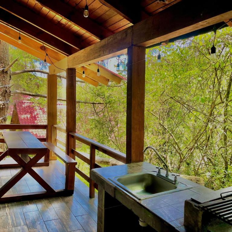 Mazamitla - Cabaña Opalo con jacuzzi - Chalet de 2 dormitorios - 9