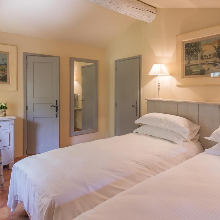 Le Jas de Gordes - Chambre Double avec Salle de Bains Privative - 3