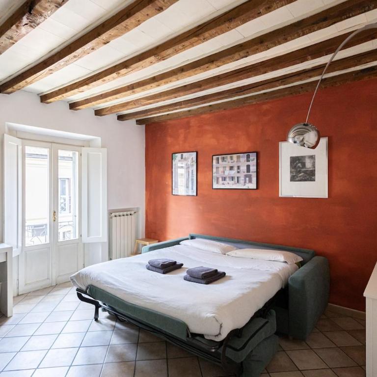 Elegant naviglio cool area large 5 pax with elevator - Appartamento con 1 Camera da Letto - 4