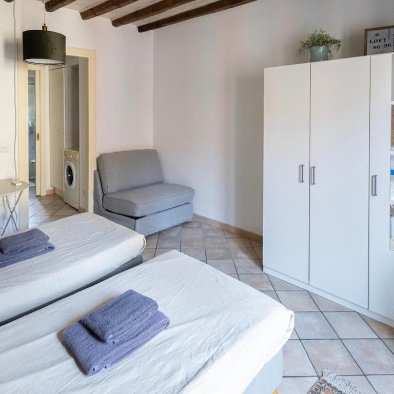 Elegant naviglio cool area large 5 pax with elevator - Appartamento con 1 Camera da Letto - 12