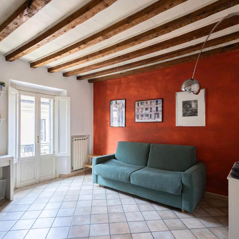 Elegant naviglio cool area large 5 pax with elevator - Appartamento con 1 Camera da Letto - 14