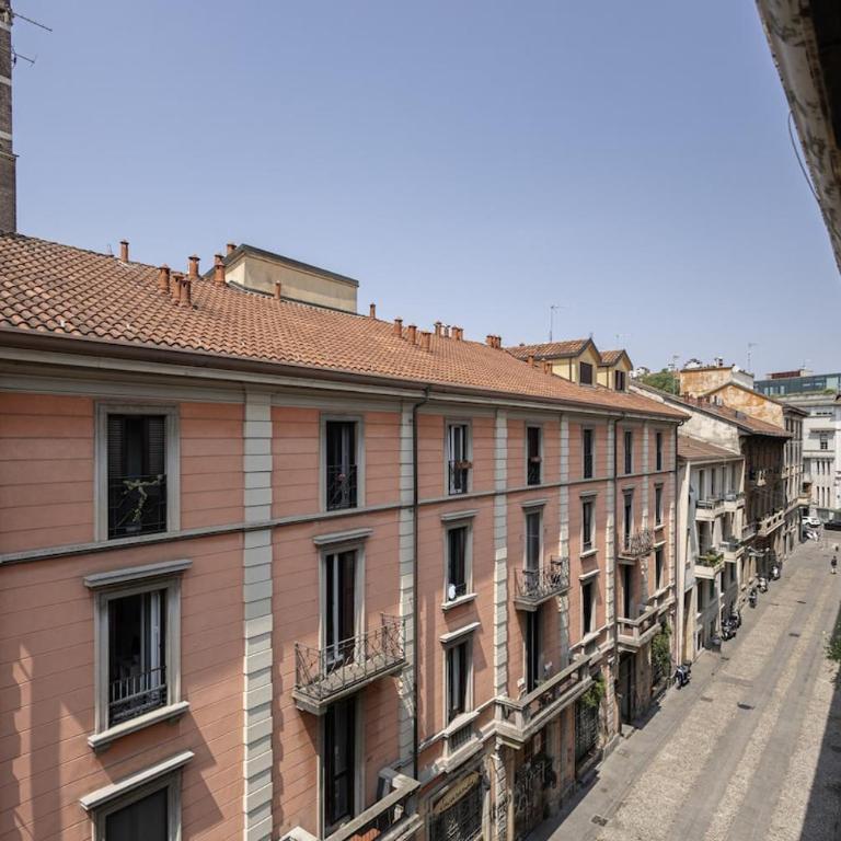 Elegant naviglio cool area large 5 pax with elevator - Appartamento con 1 Camera da Letto - 19