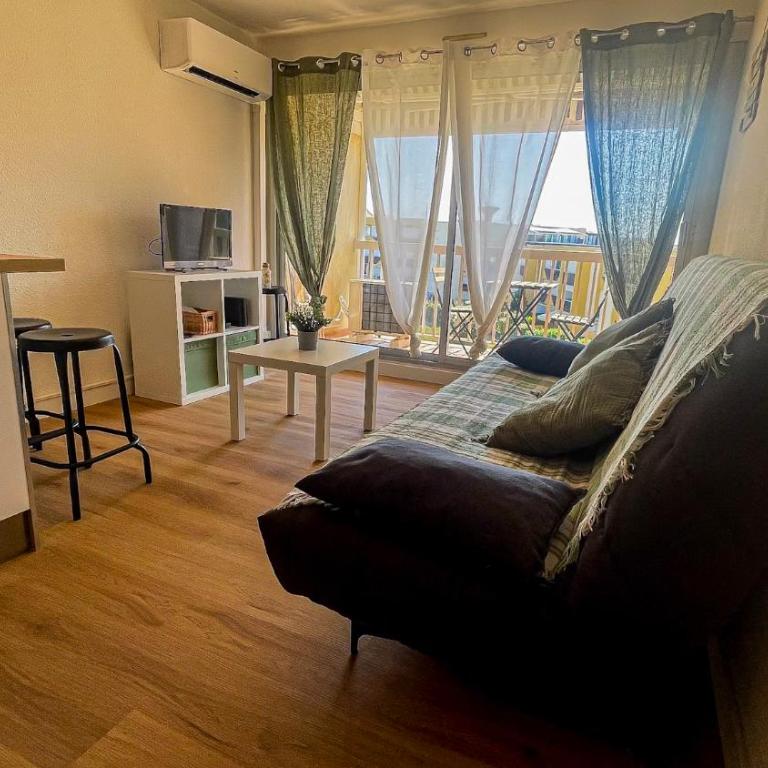 L'ESTANQUET - CLIM - Balcon - Plage - Grau-du-Roi - Studio-Apartment mit Balkon - 6