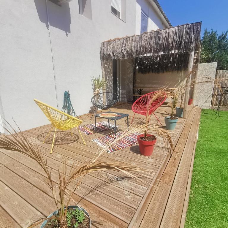 Villa d'Aqui, cosy, piscine, jacuzzi - Villa avec Piscine Privée - 11