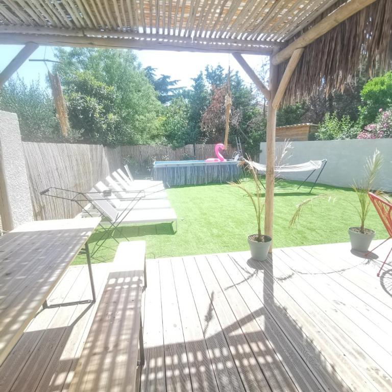 Villa d'Aqui, cosy, piscine, jacuzzi - Villa avec Piscine Privée - 12