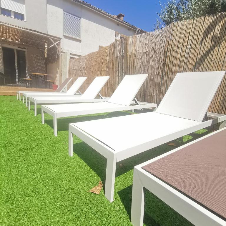 Villa d'Aqui, cosy, piscine, jacuzzi - Villa avec Piscine Privée - 22