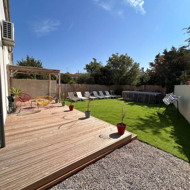 Villa d'Aqui, cosy, piscine, jacuzzi - Villa avec Piscine Privée - 45